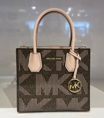 Michael Kors MERCER Medium Satchel Shoulder Messenger Crossbody Bag