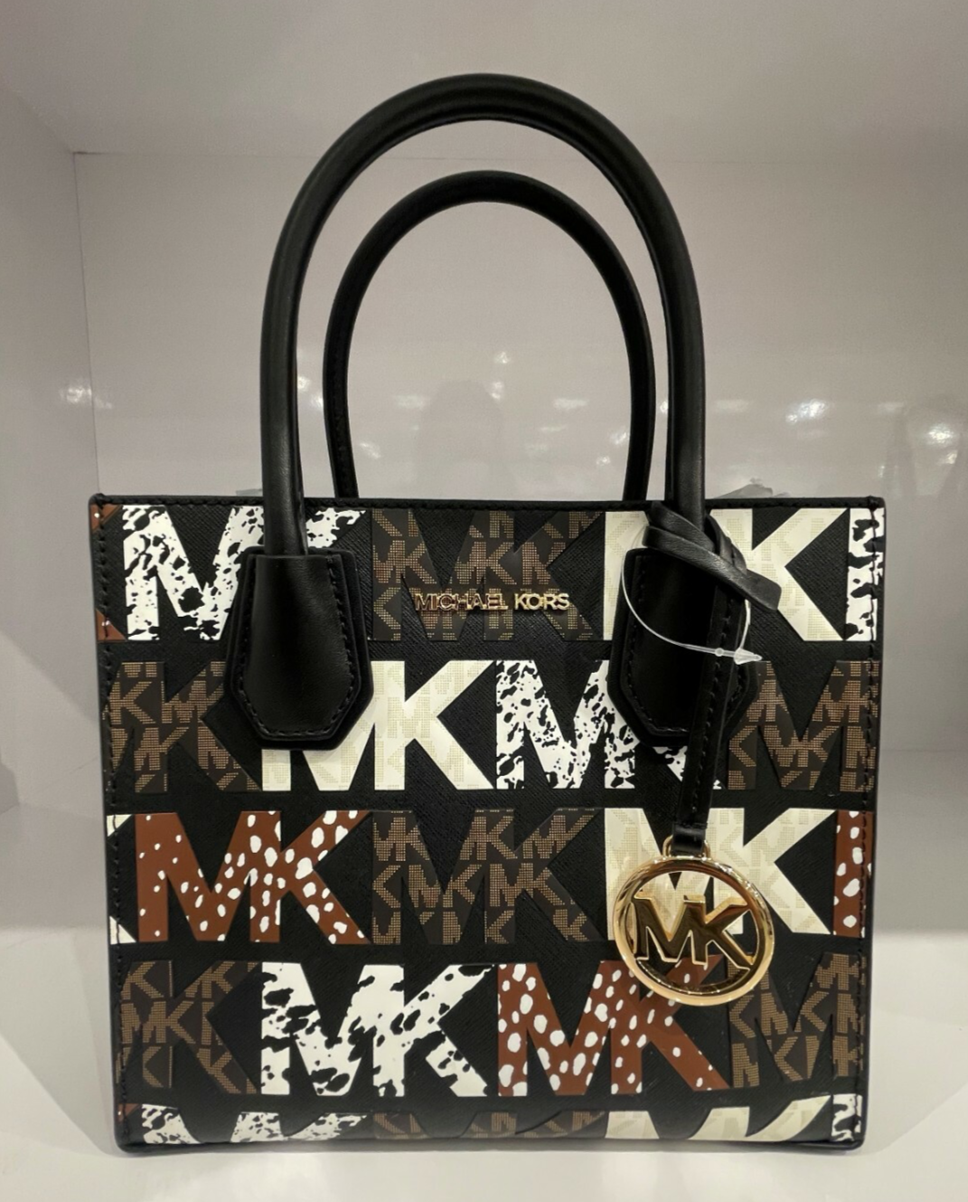 Michael Kors MERCER Medium Satchel Shoulder Messenger Crossbody Bag