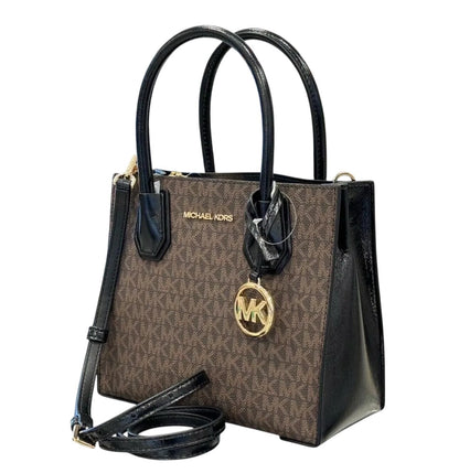 Michael Kors MERCER Medium Satchel Shoulder Messenger Crossbody Bag